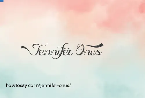 Jennifer Onus