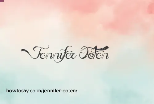 Jennifer Ooten