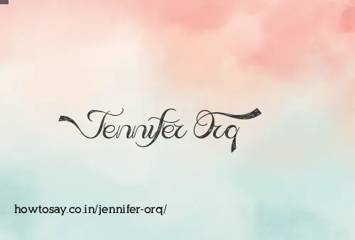 Jennifer Orq