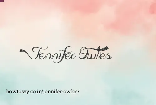 Jennifer Owles