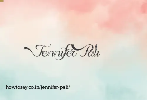 Jennifer Pali