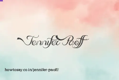 Jennifer Paoff