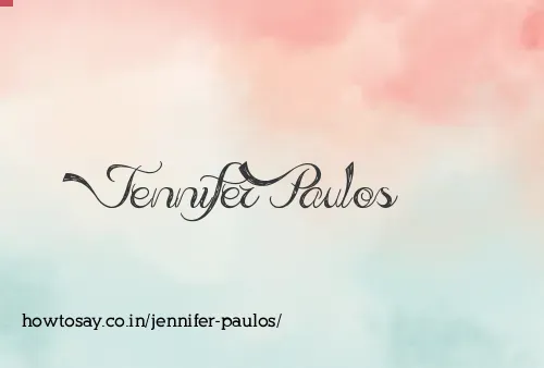 Jennifer Paulos