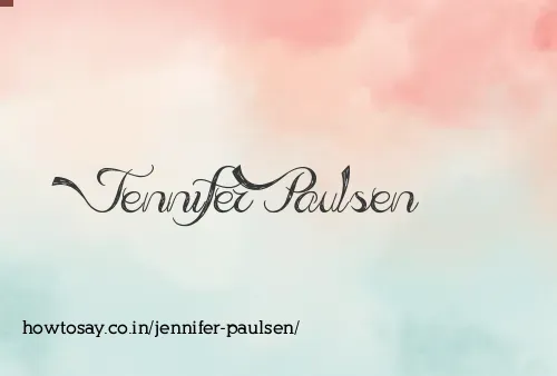 Jennifer Paulsen