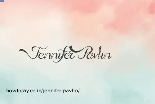 Jennifer Pavlin