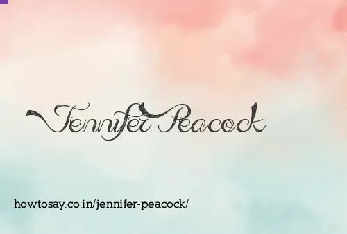 Jennifer Peacock