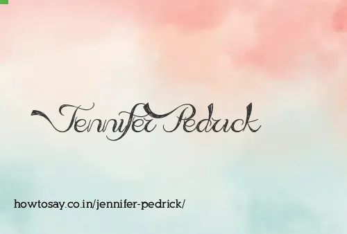 Jennifer Pedrick