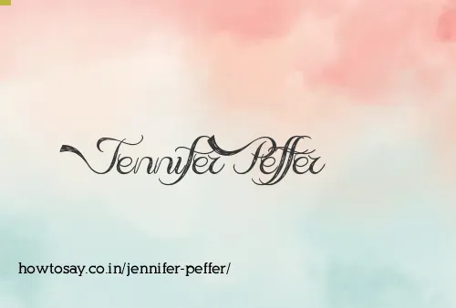 Jennifer Peffer