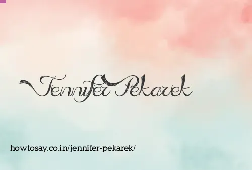 Jennifer Pekarek