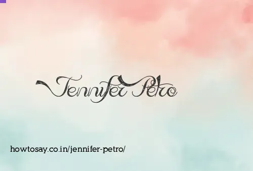 Jennifer Petro