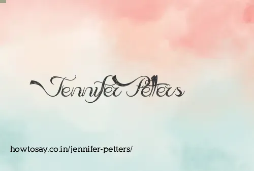 Jennifer Petters