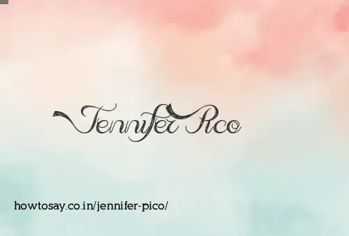 Jennifer Pico