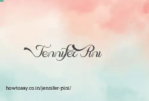 Jennifer Pini