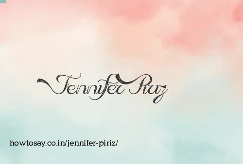 Jennifer Piriz