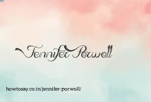 Jennifer Porwoll
