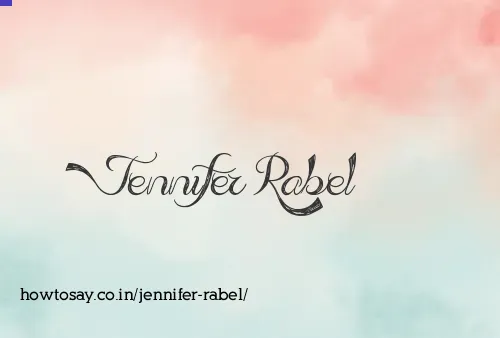 Jennifer Rabel