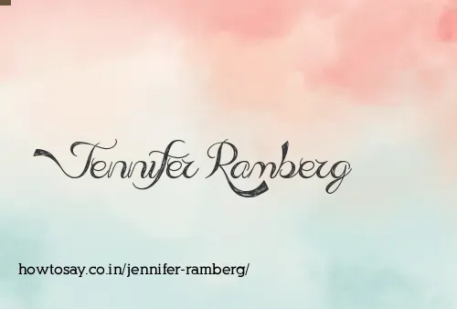 Jennifer Ramberg