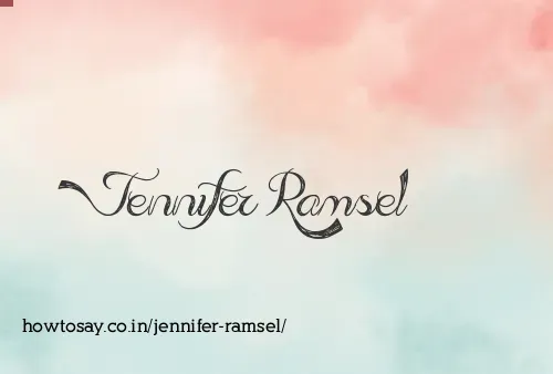 Jennifer Ramsel