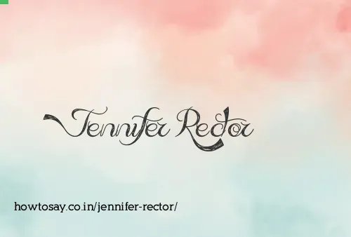 Jennifer Rector