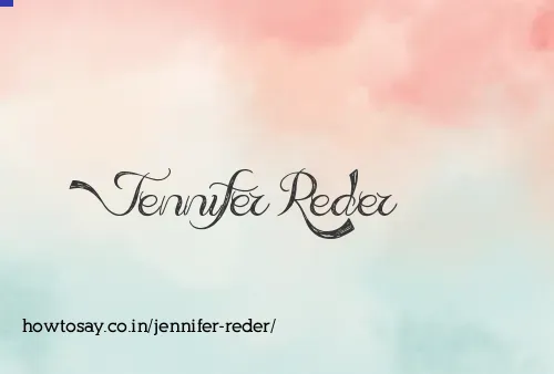 Jennifer Reder