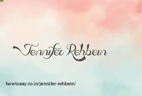 Jennifer Rehbein