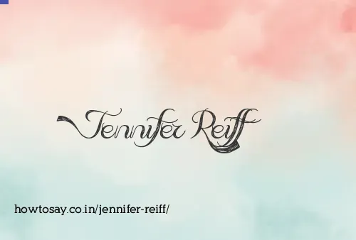 Jennifer Reiff
