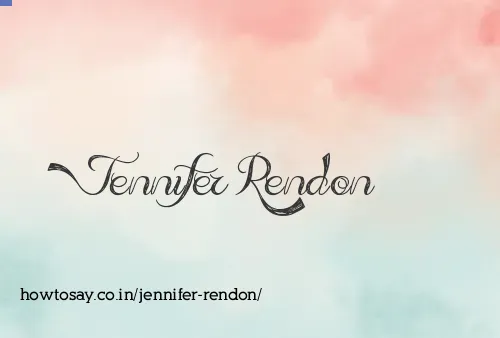 Jennifer Rendon