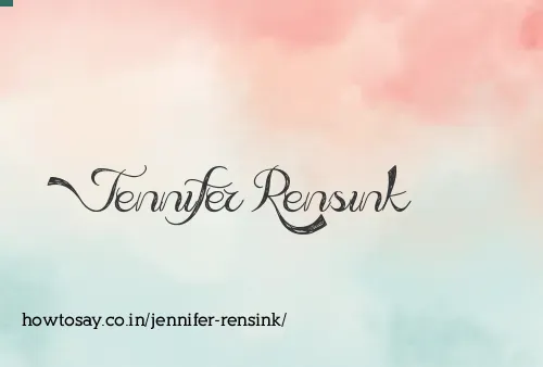 Jennifer Rensink