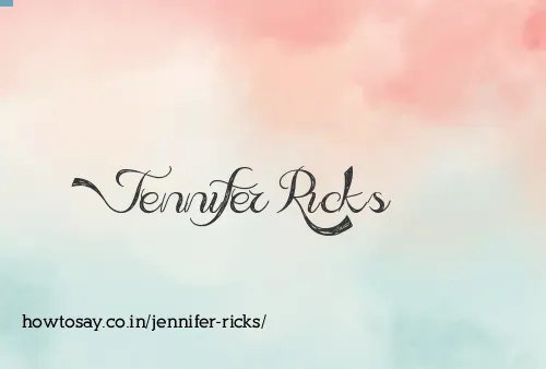 Jennifer Ricks