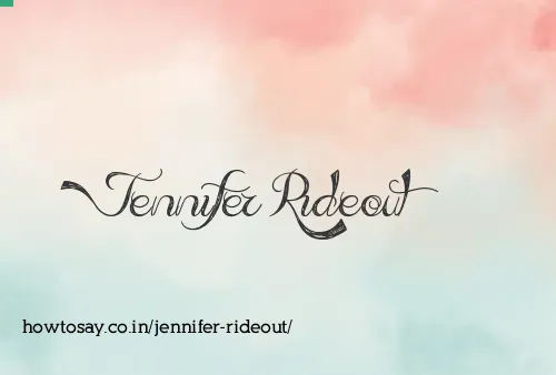 Jennifer Rideout