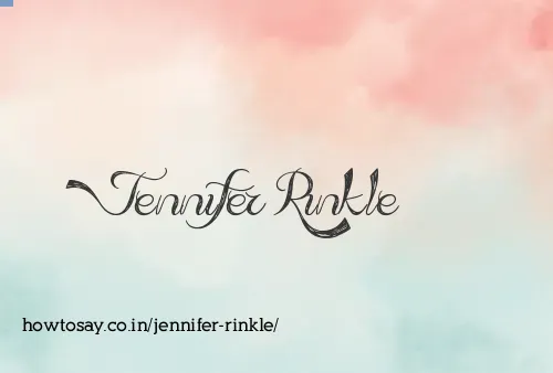 Jennifer Rinkle