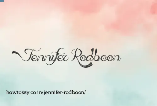 Jennifer Rodboon
