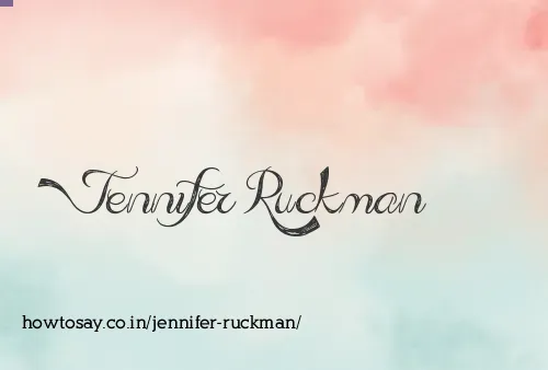 Jennifer Ruckman
