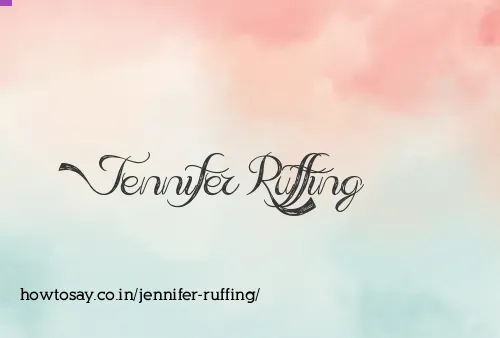 Jennifer Ruffing