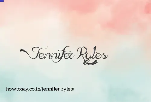 Jennifer Ryles