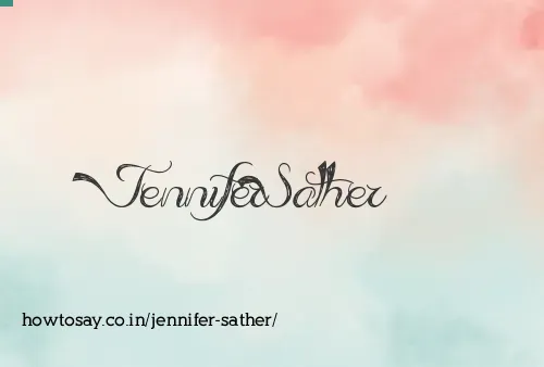 Jennifer Sather