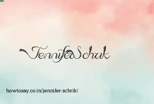Jennifer Schrik