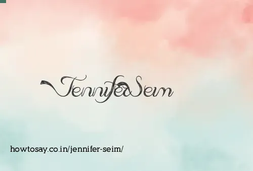 Jennifer Seim