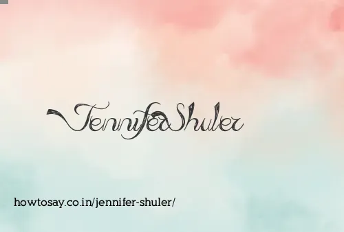 Jennifer Shuler