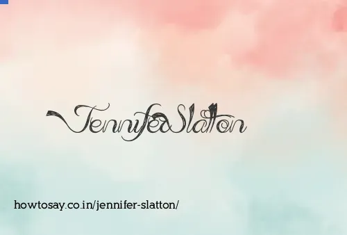 Jennifer Slatton