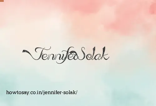 Jennifer Solak