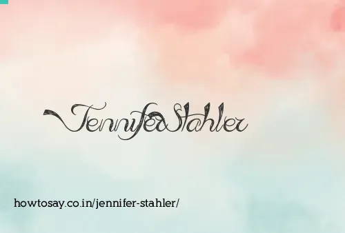 Jennifer Stahler