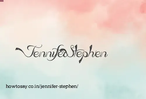Jennifer Stephen