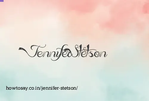 Jennifer Stetson