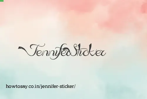 Jennifer Sticker