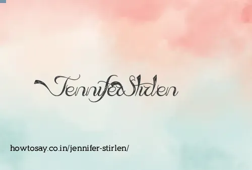 Jennifer Stirlen