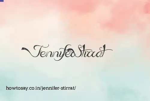 Jennifer Stirrat