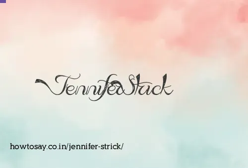 Jennifer Strick