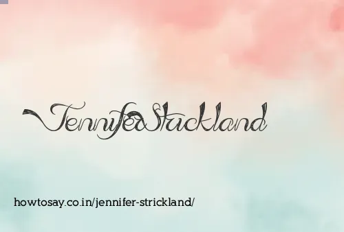 Jennifer Strickland