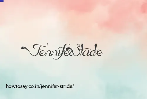 Jennifer Stride